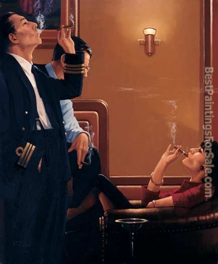 Jack Vettriano The Cigar Divan